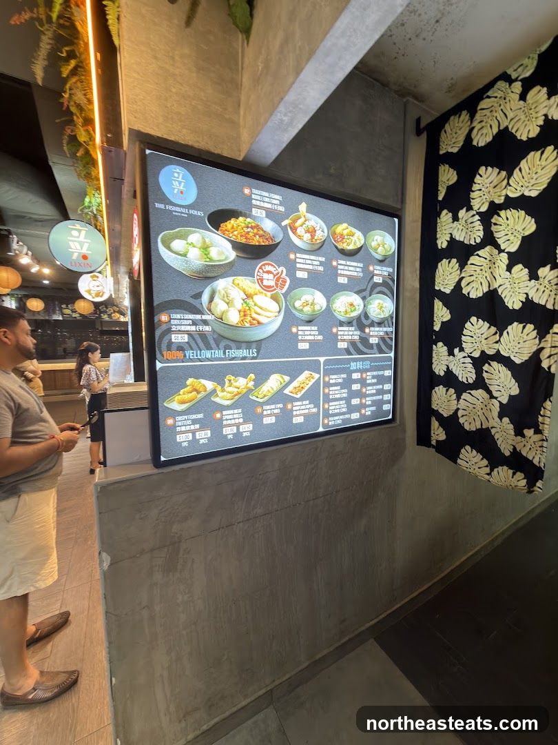 The Fishball Folks Menu