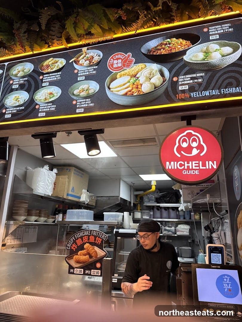 Food Stall Menu
