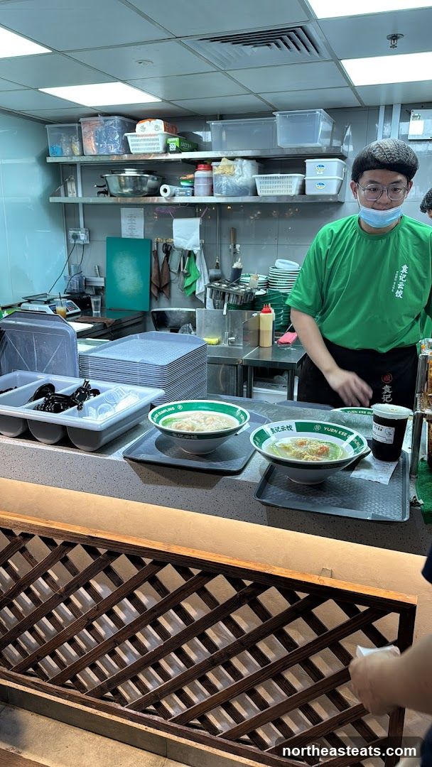 Restaurant Kitchen with Food Preparation