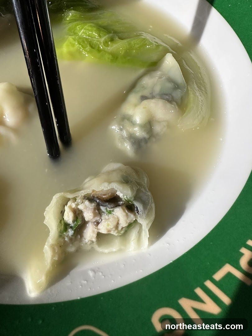 Dumplings in Broth