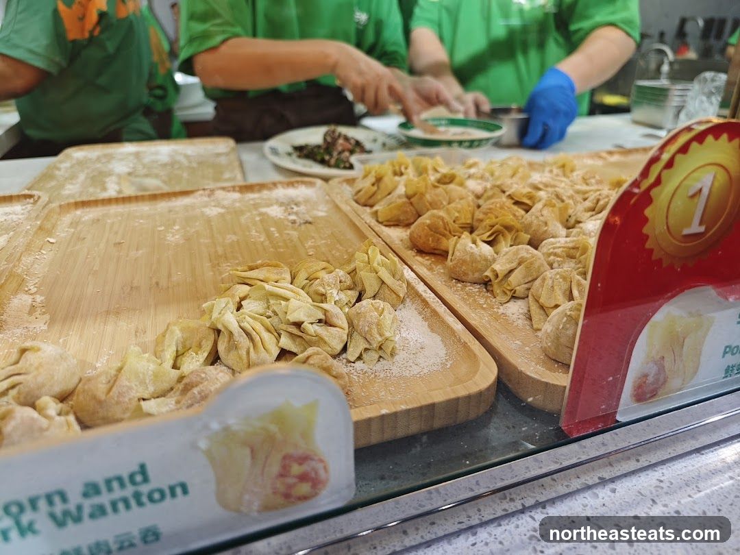 Freshly Made Dumplings