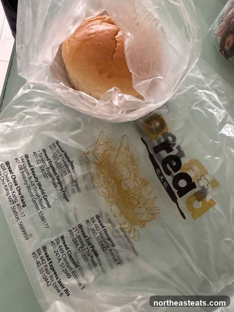 Bread in a plastic bag