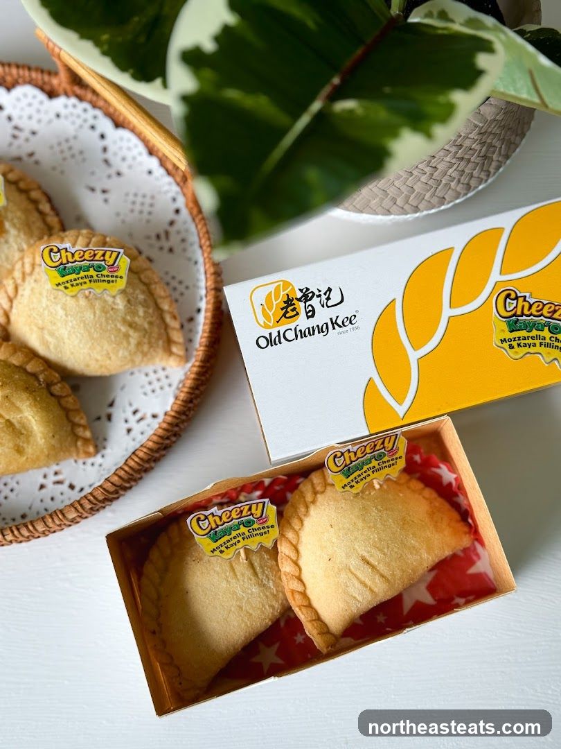 Cheezy Kaya Puffs