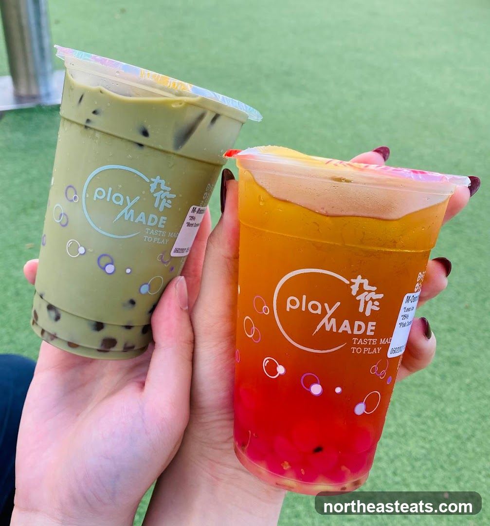 Two Bubble Teas
