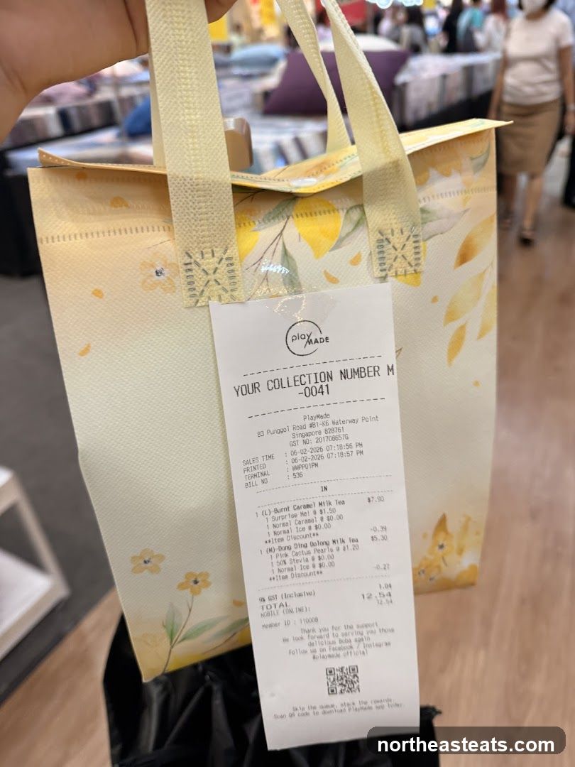 PlayMade Receipt