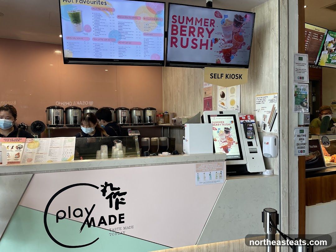 Bubble Tea Shop Counter