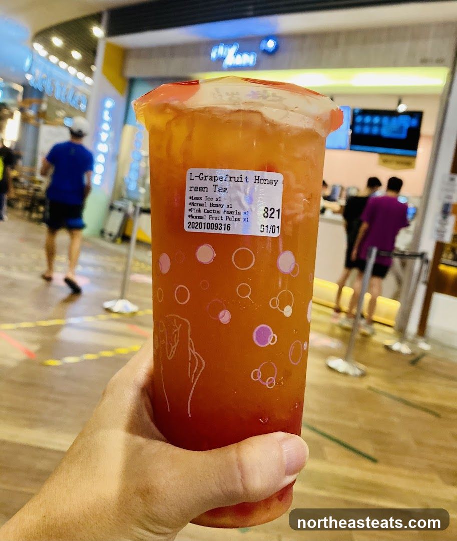 Grapefruit Honey Green Tea