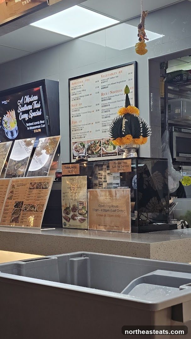 Thai Restaurant Counter