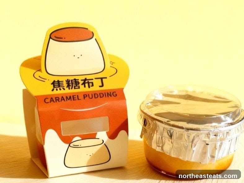 Caramel Pudding Packaging