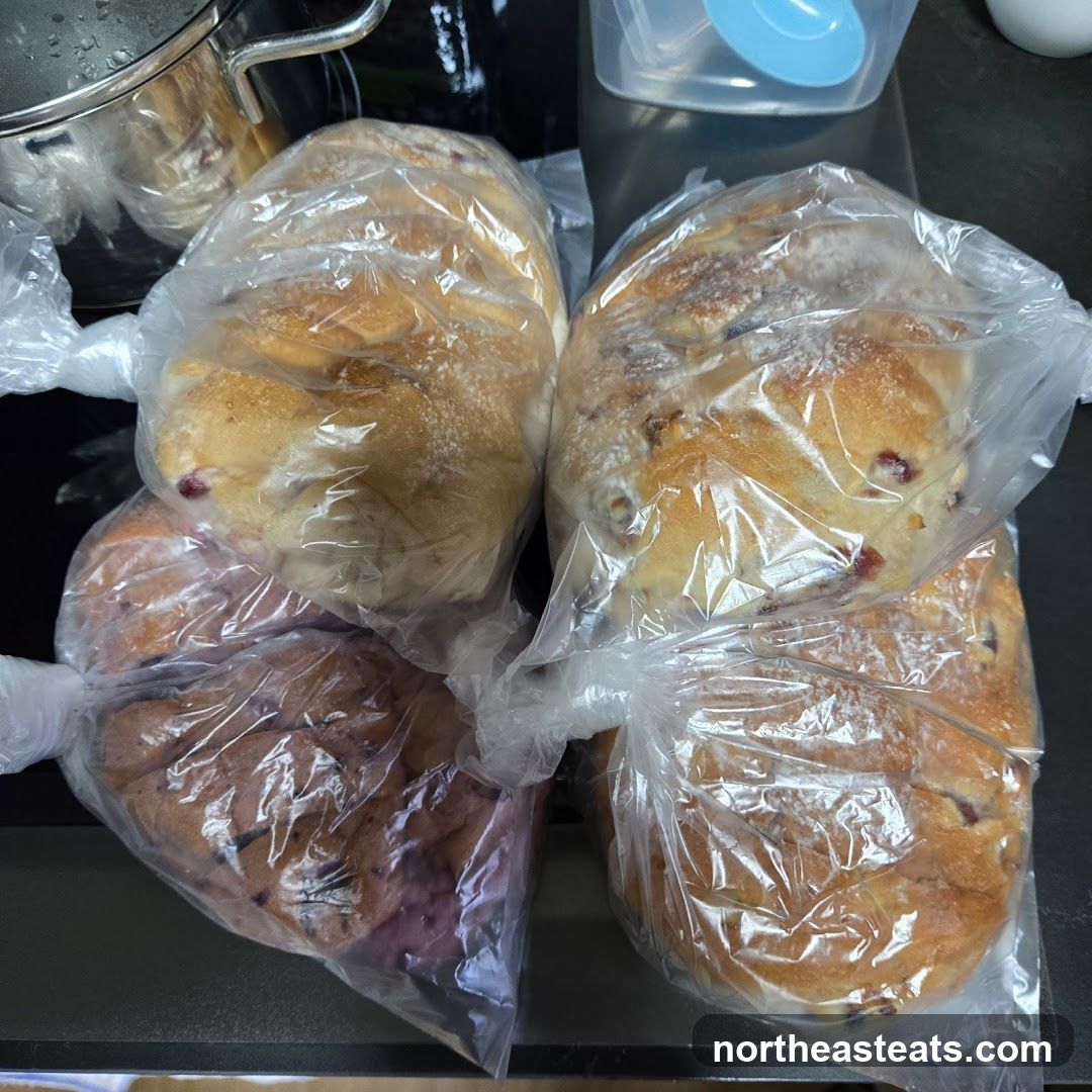 Four loaves of bread