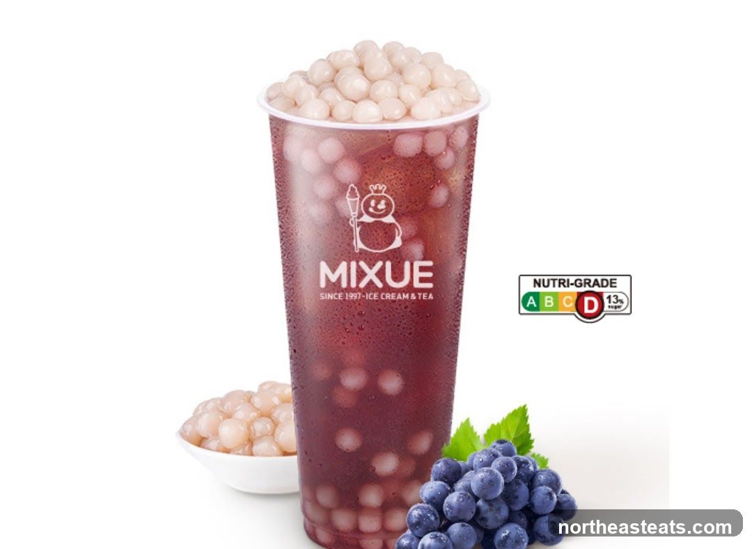 Grape Boba Drink
