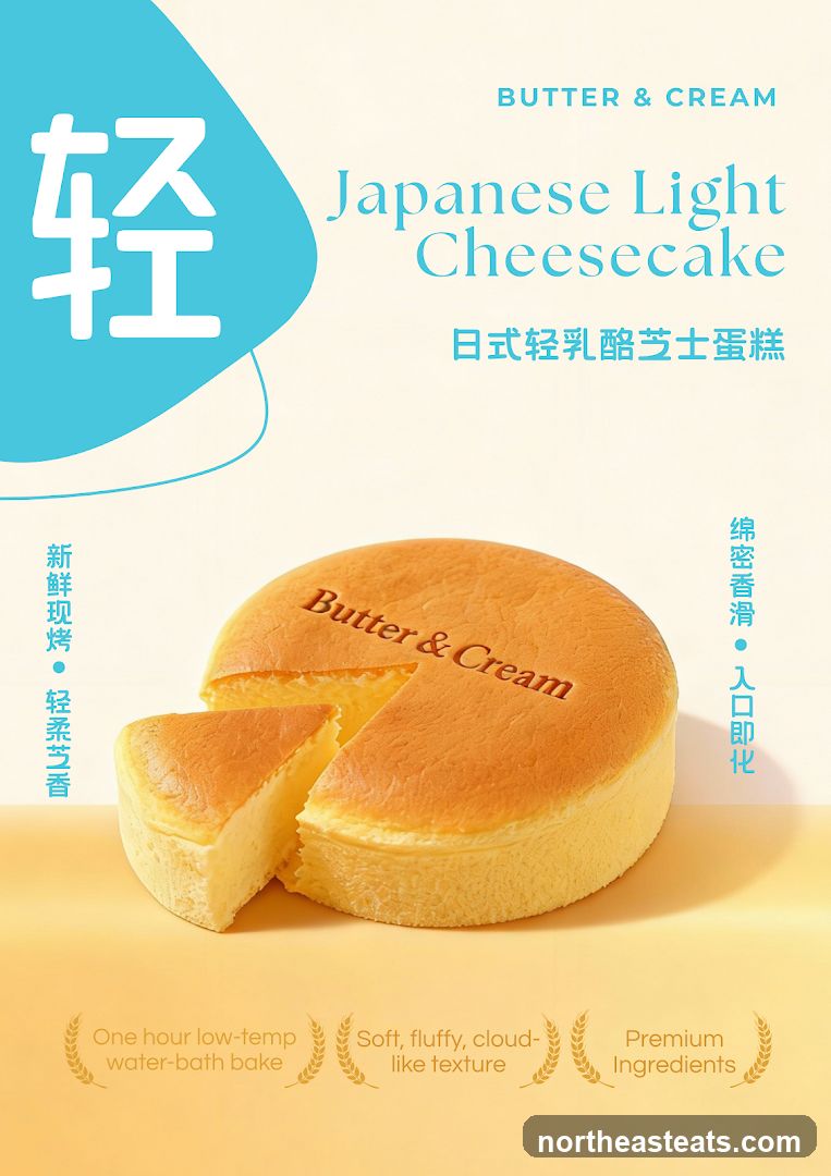 Japanese Light Cheesecake