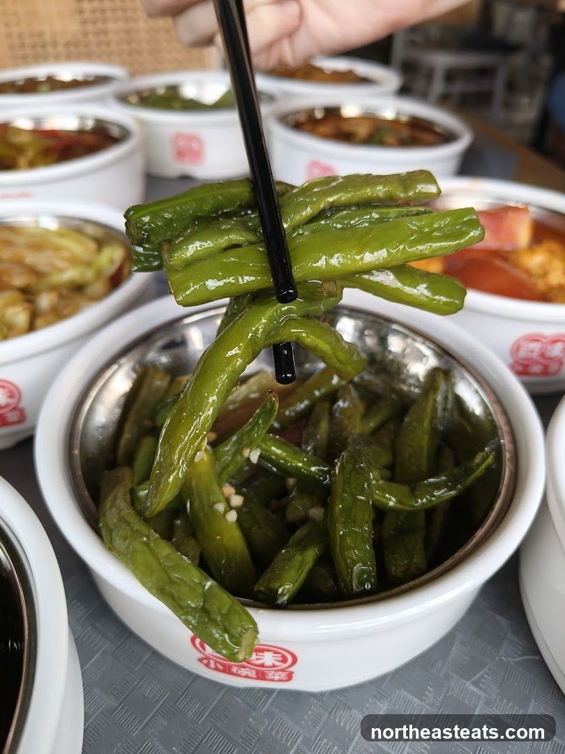 Pickled Green Peppers
