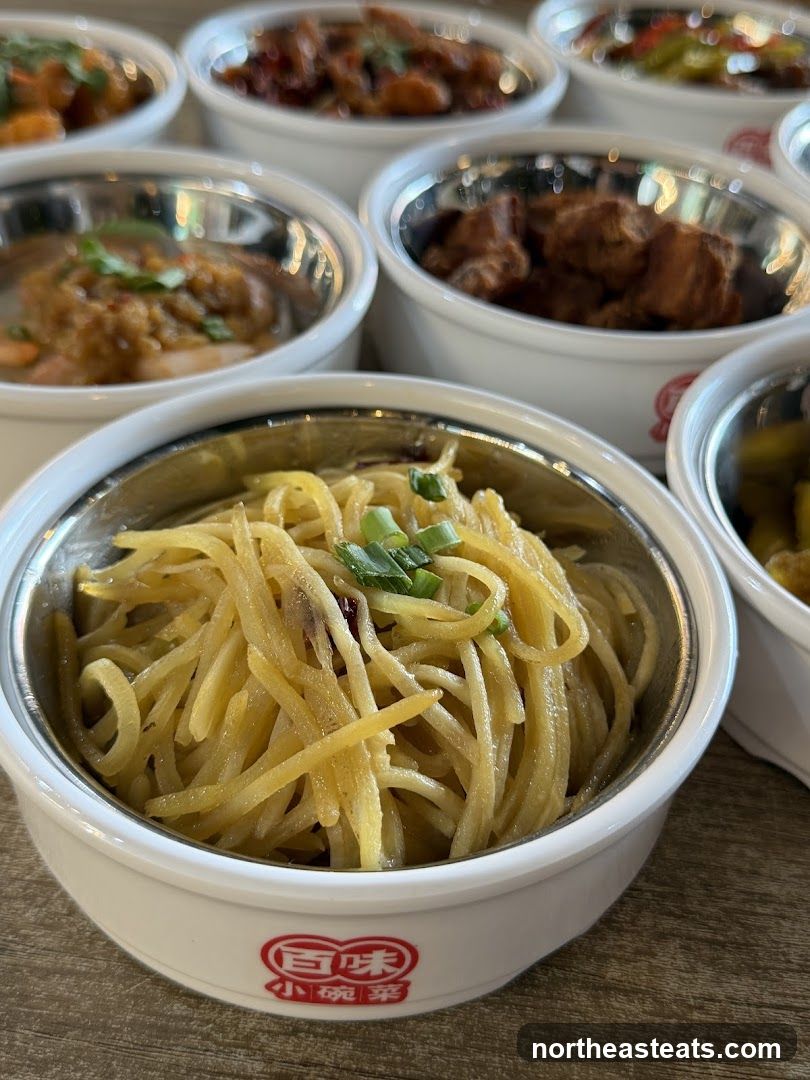 Small Bowls of Chinese Food
