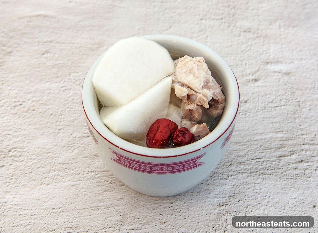 Radish and Pork Rib Soup