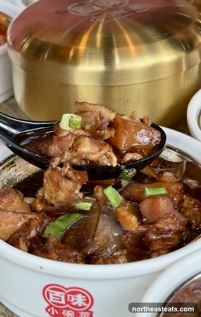 Braised Pork Belly with Eggplant