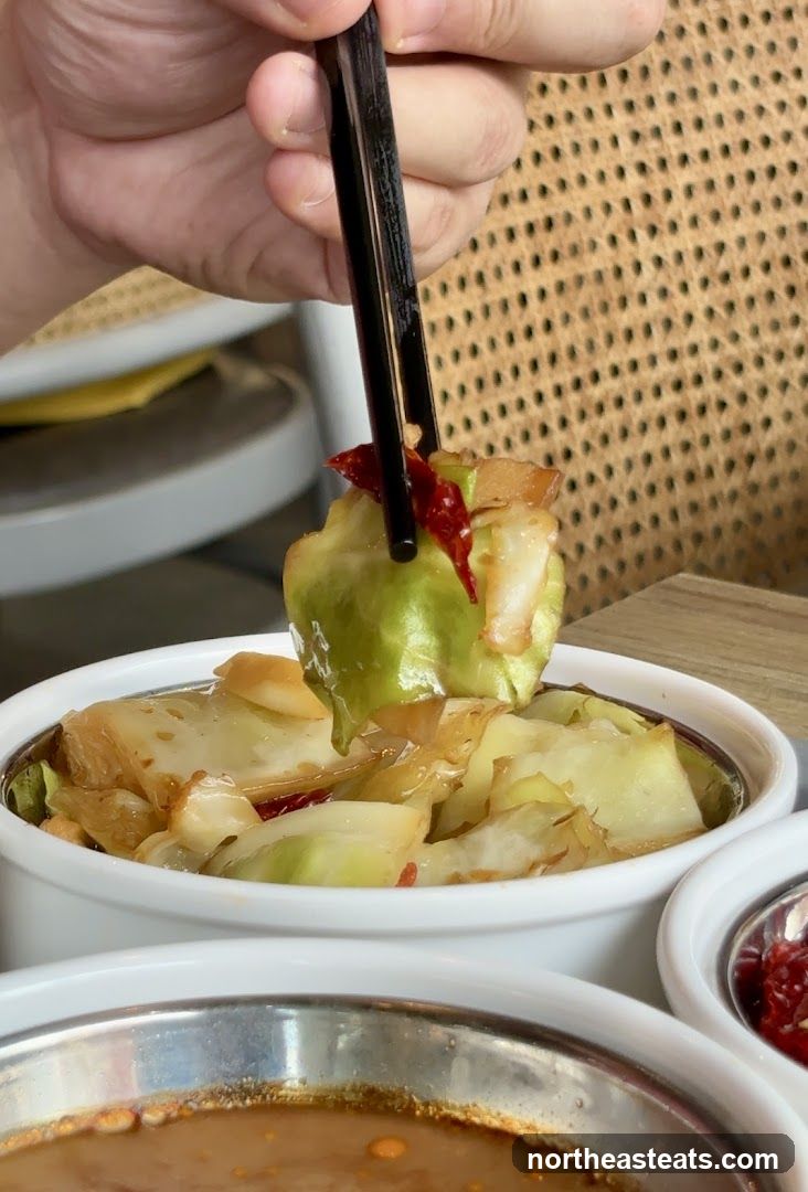 Stir-fried Cabbage with Chili