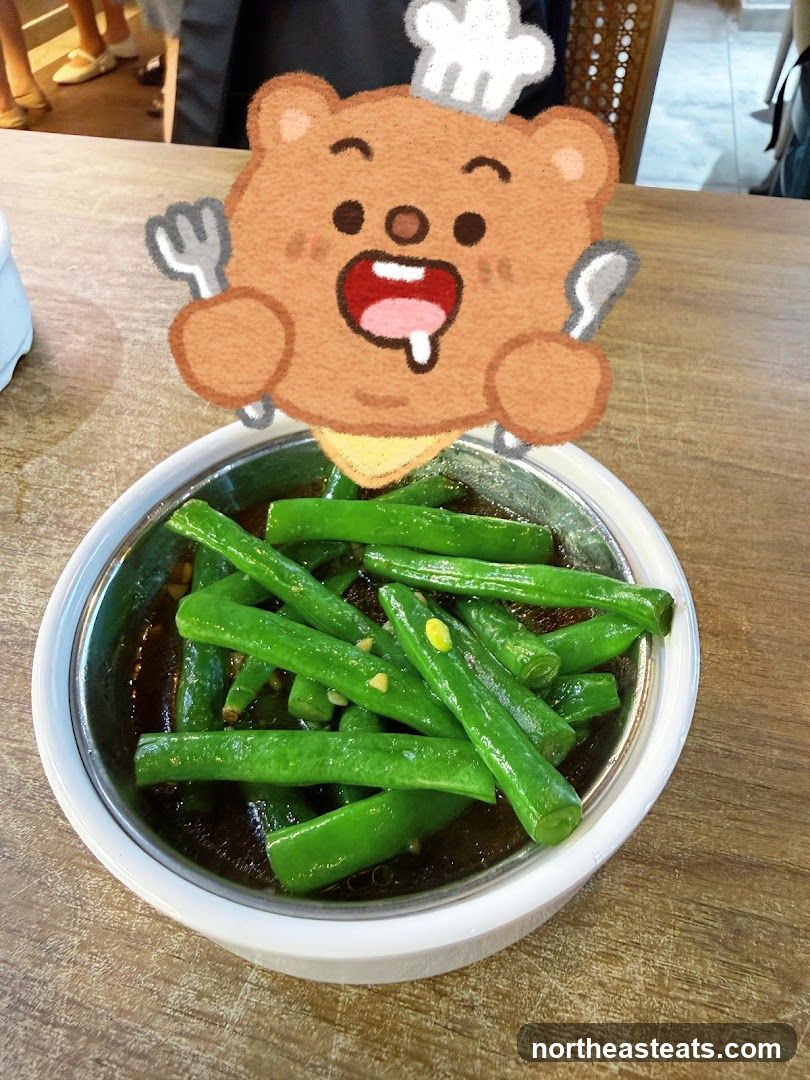 Green Beans with Sauce
