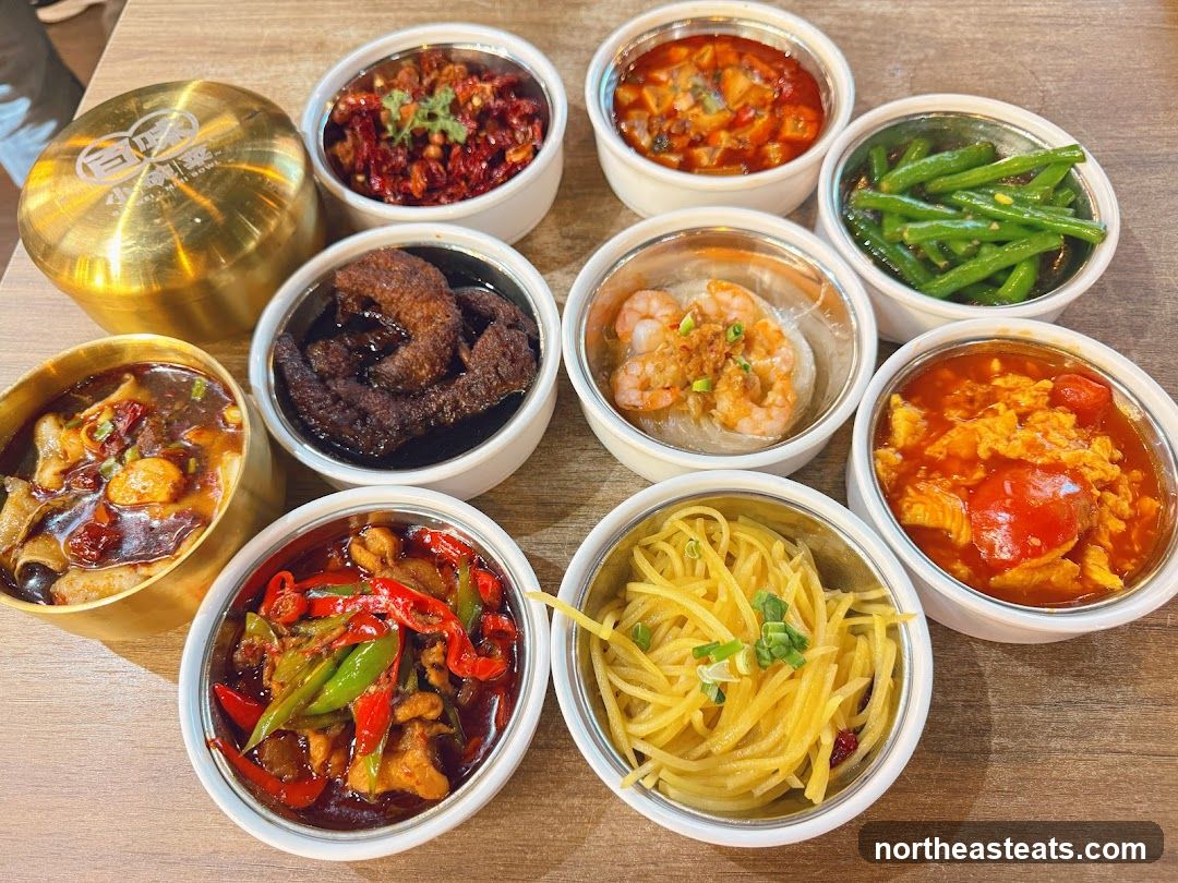 Assortment of Chinese Dishes