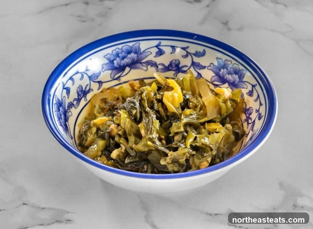 Pickled Mustard Greens
