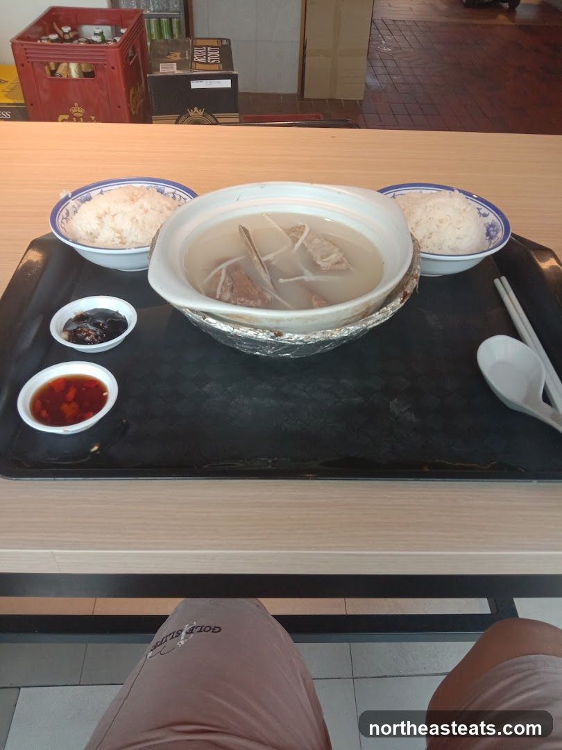 Pork Rib Soup with Rice