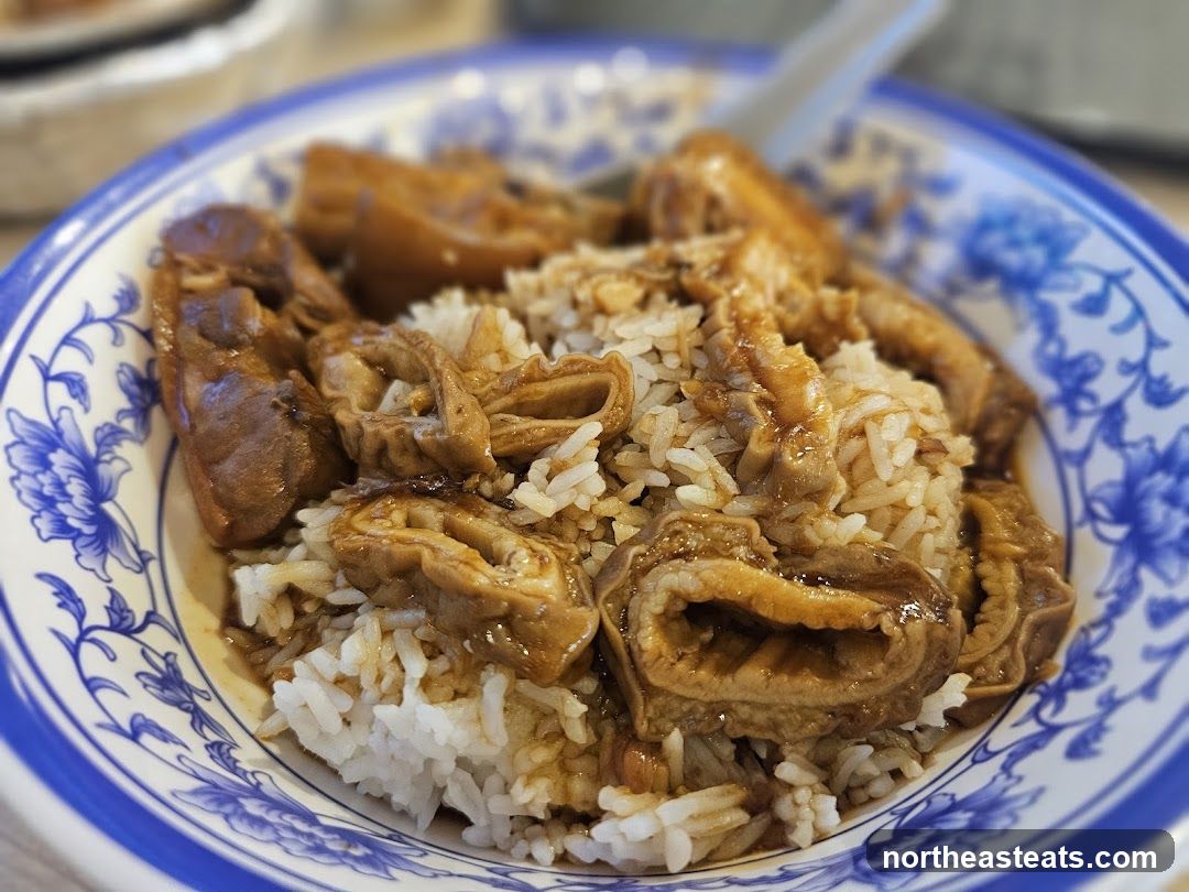 Braised Intestines with Rice