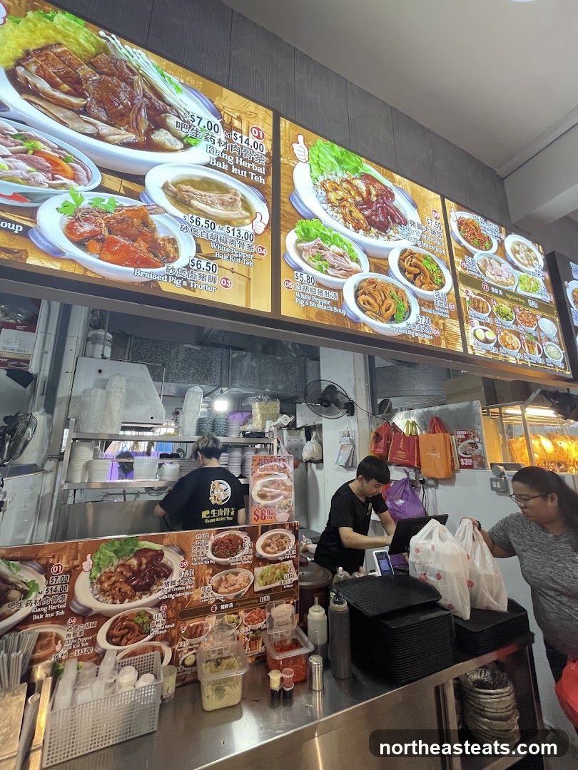 Klang Herbal Bak Kut Teh Menu