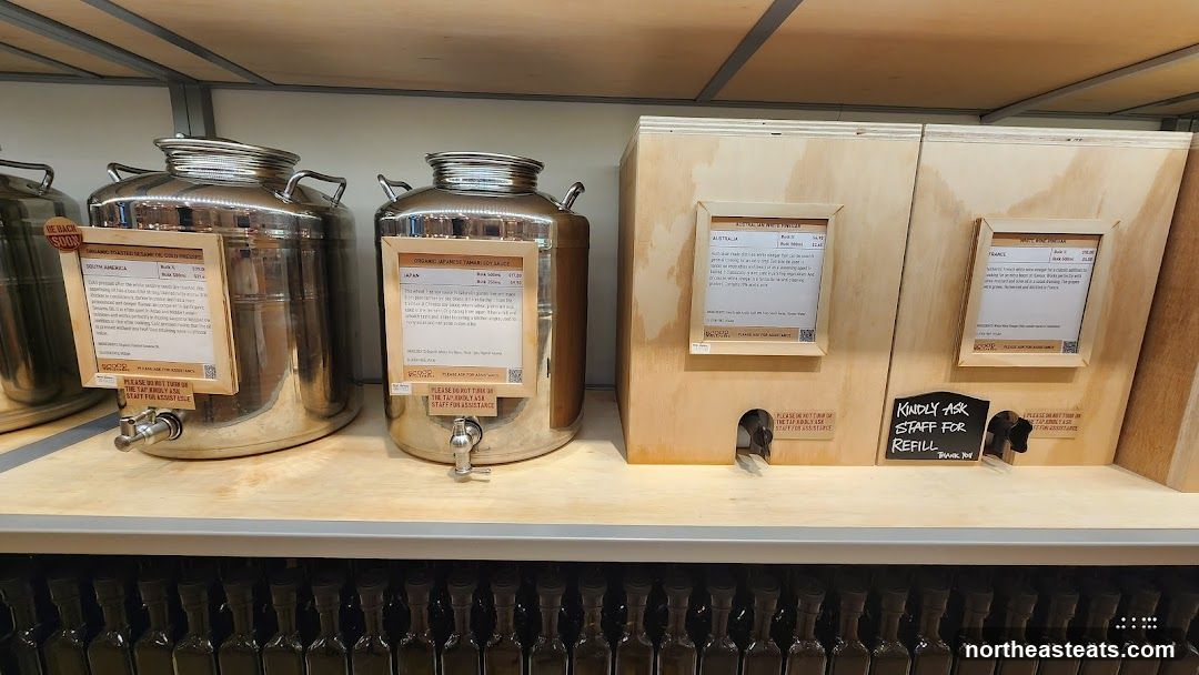 Refill Station with Bulk Liquids