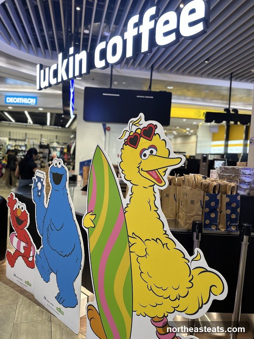 Luckin Coffee Sesame Street Promotion