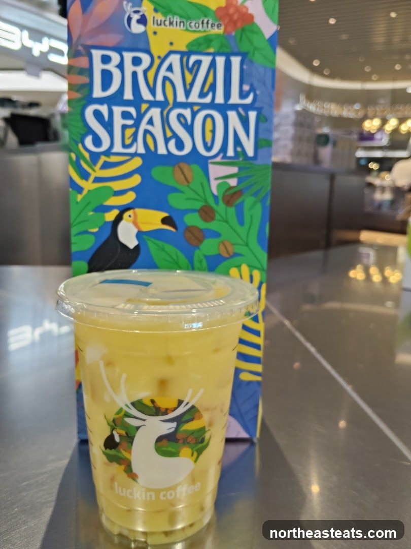 Luckin Coffee Brazil Season Drink
