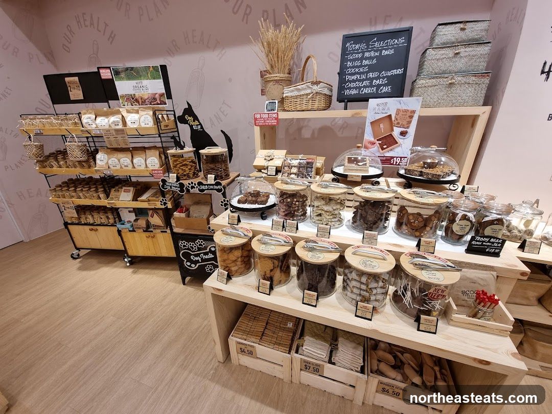 Assortment of baked goods and treats