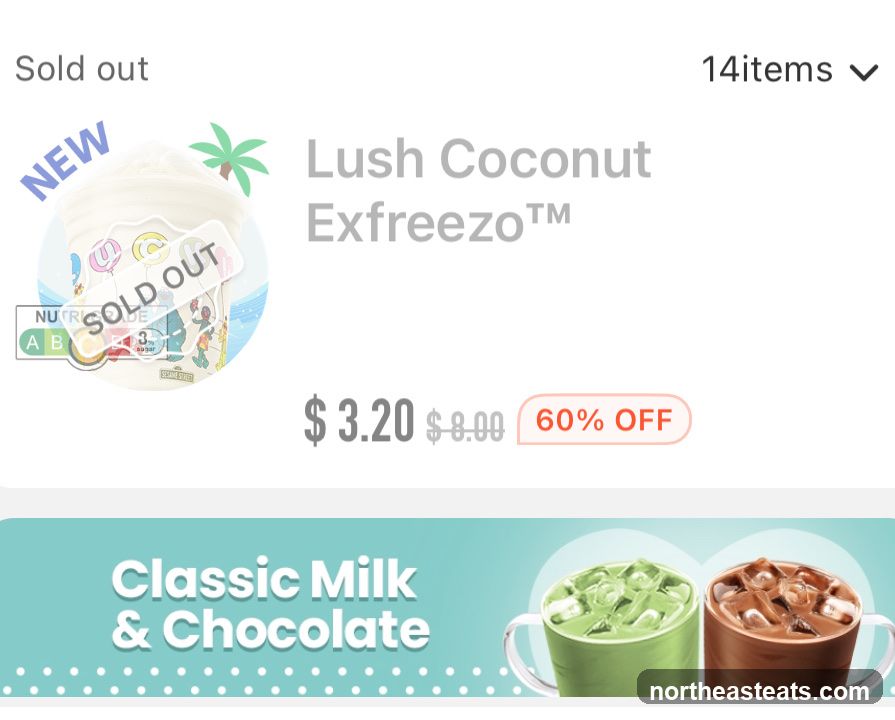 Lush Coconut Exfreezo