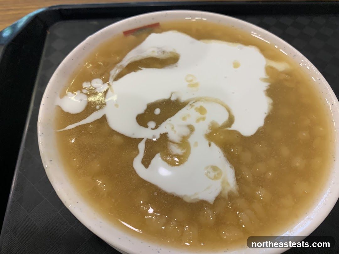 Bowl of Soup with Cream