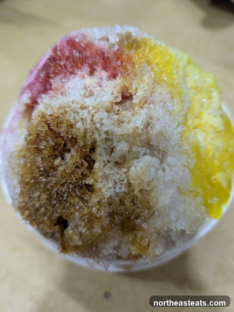 Shaved Ice Dessert