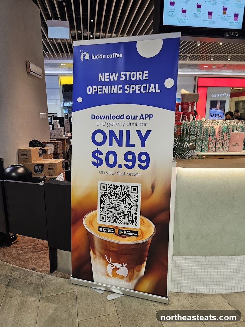 Luckin Coffee New Store Opening Special Banner