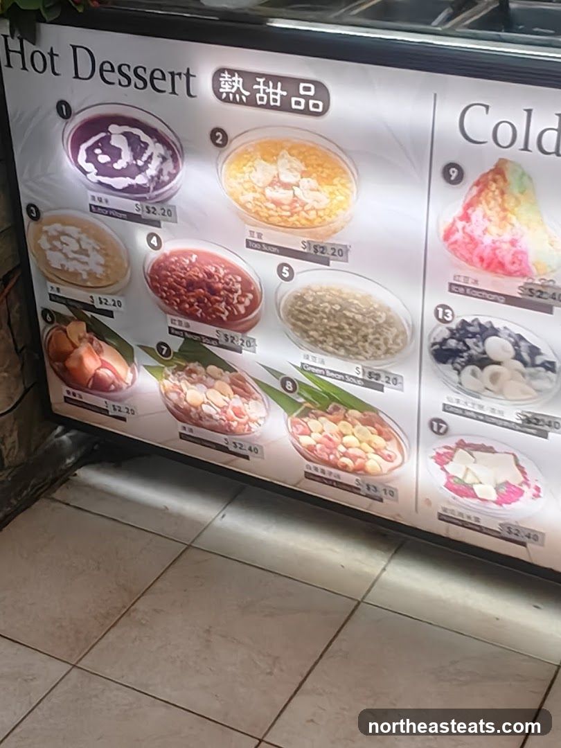 Hot and Cold Desserts