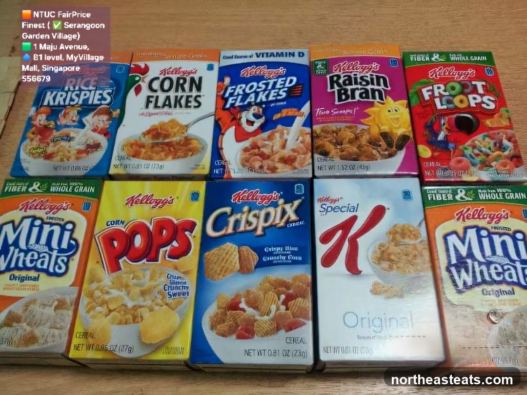 Assortment of Kellogg's Cereals