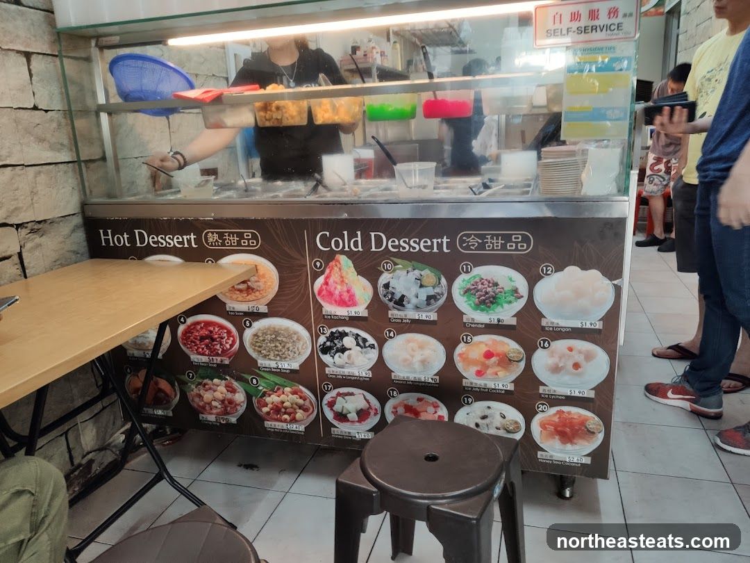 Dessert Stall Menu
