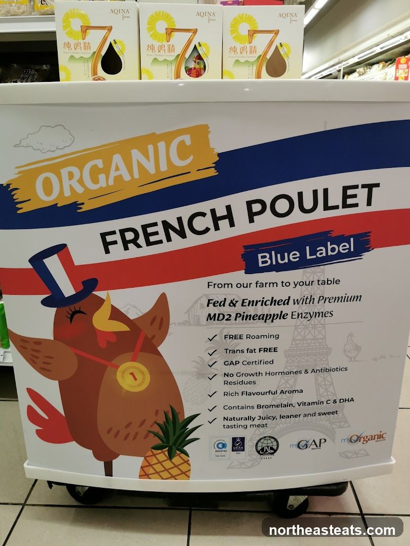 Organic French Poulet Display