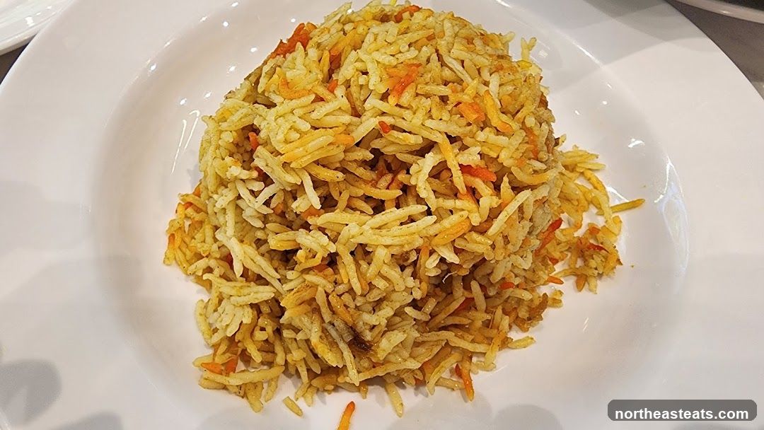 Pile of Biryani Rice