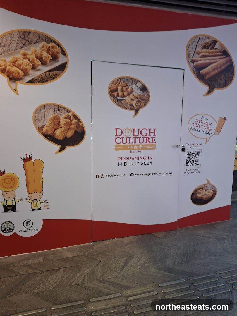 Dough Culture Storefront Advertisement