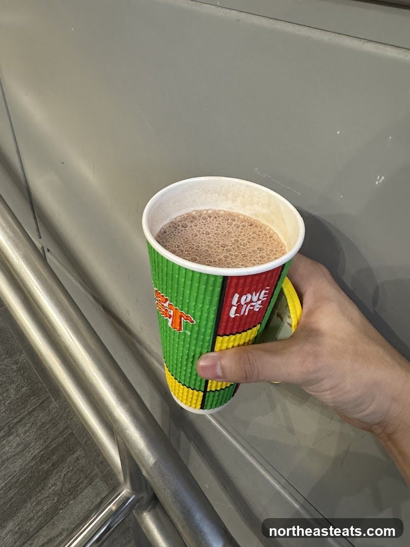 Hot Beverage in Branded Cup