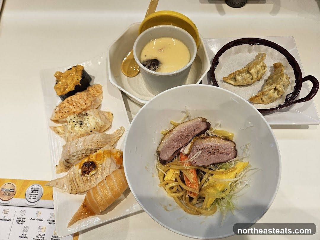Assorted Japanese Dishes