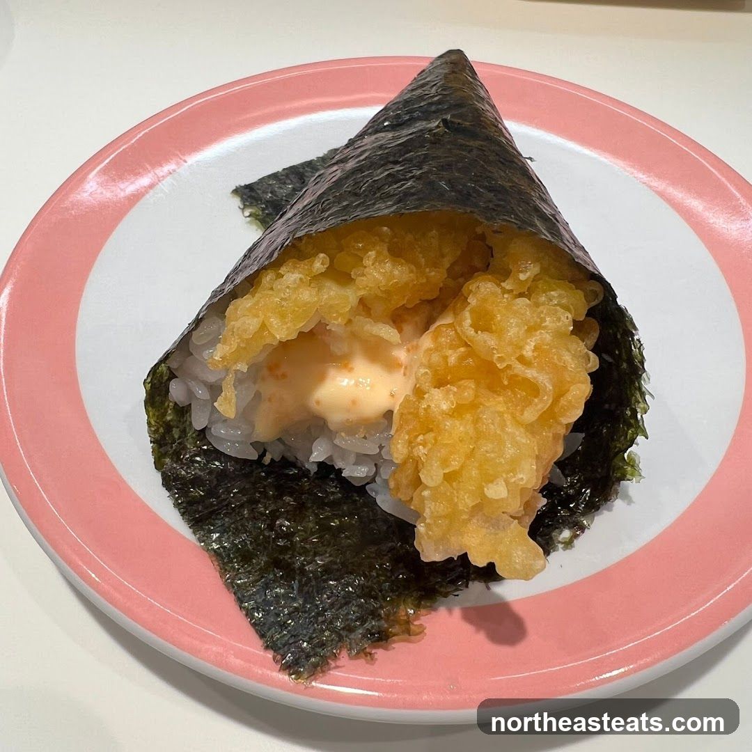 Ebi Tempura Hand Roll