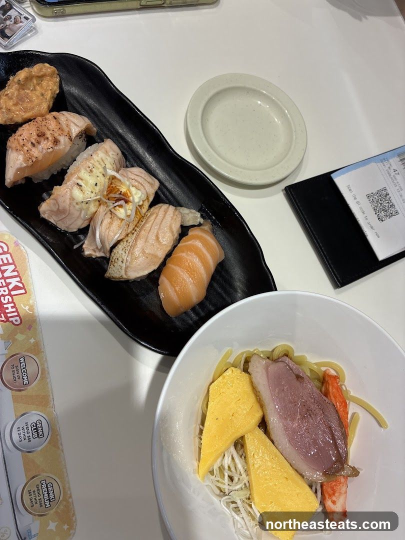 Sushi and Noodles