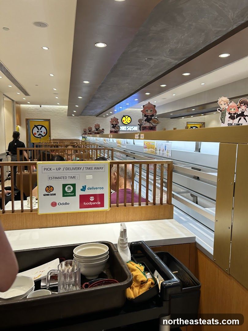 Sushi Restaurant Interior