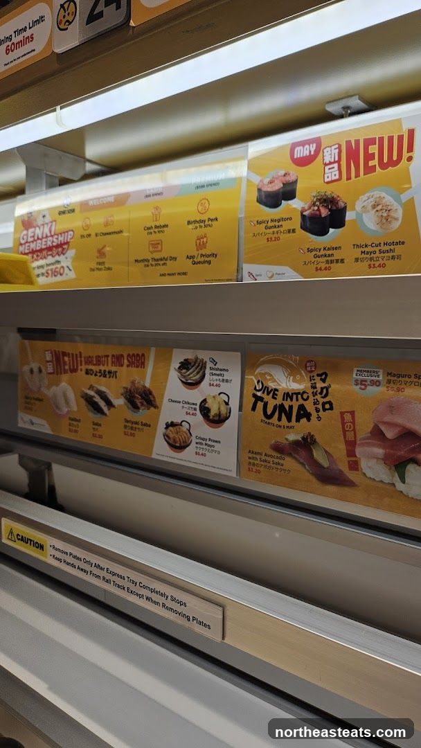 Sushi Conveyor Belt Display