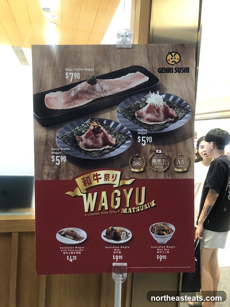 Genki Sushi Wagyu Matsuri Promotion