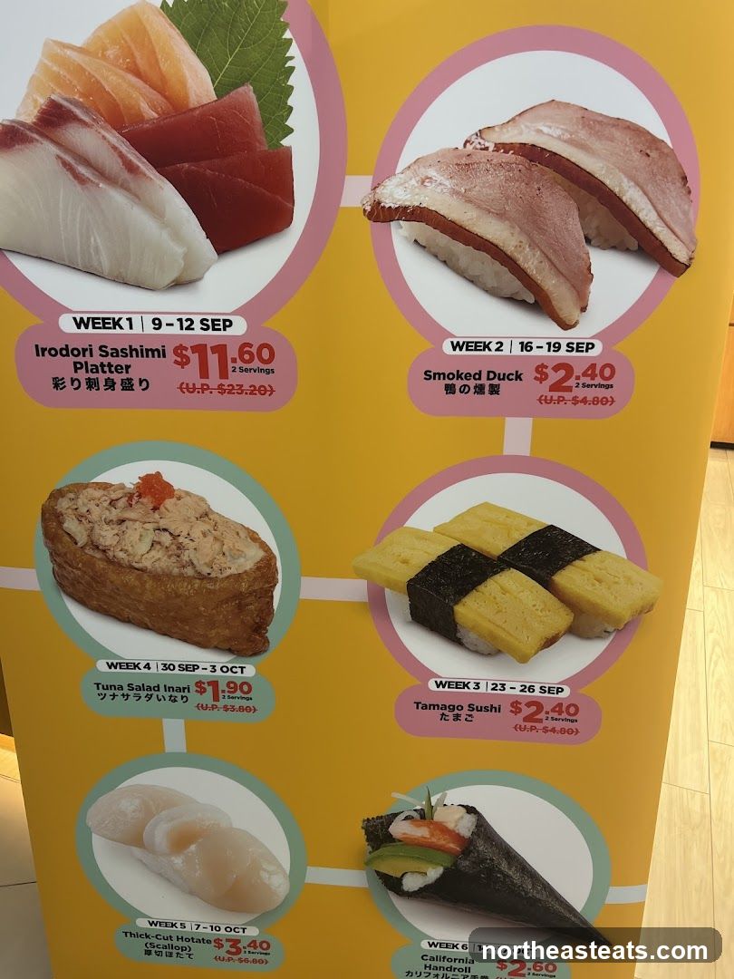 Weekly Sushi Specials