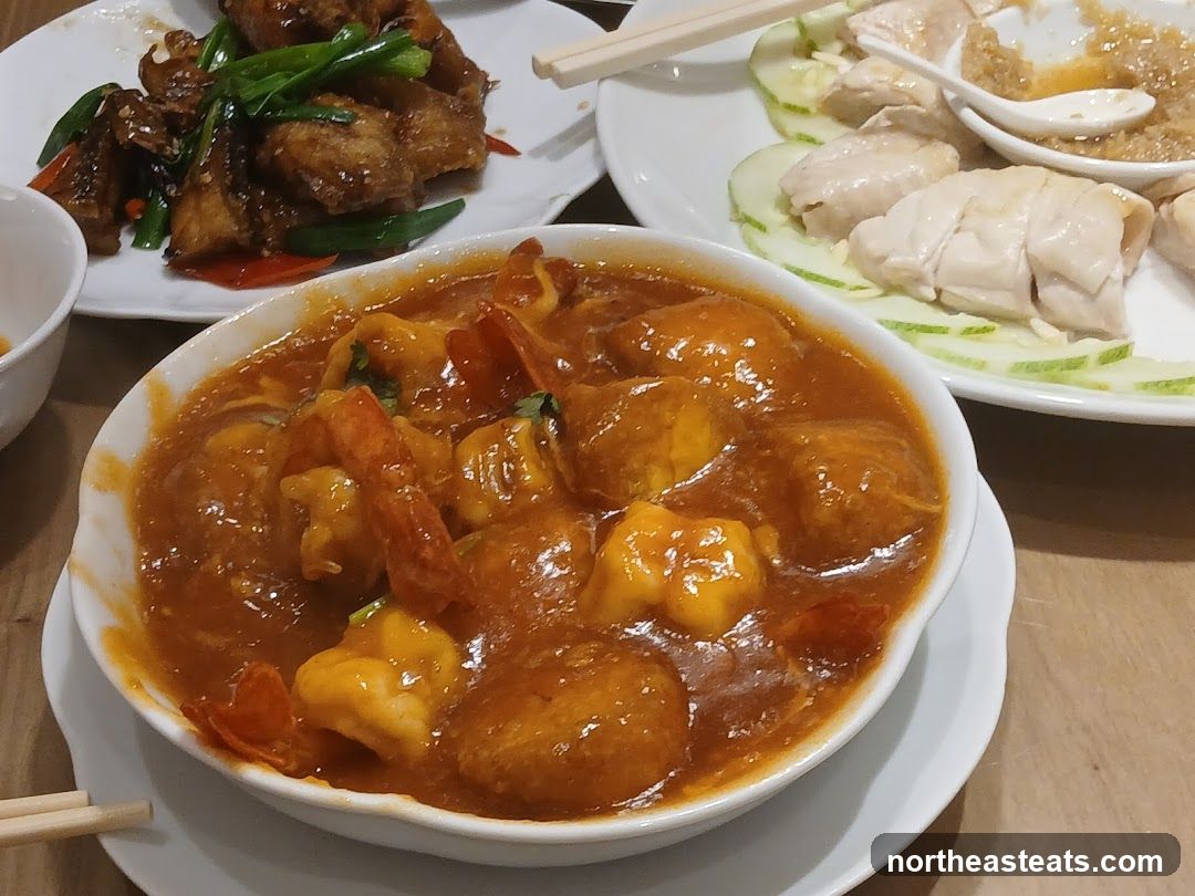 Assortment of Asian Dishes
